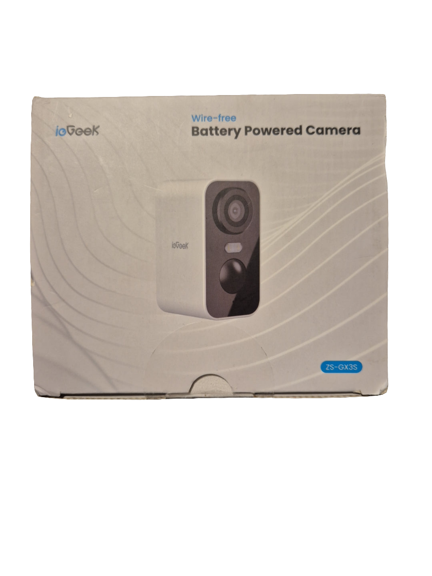ioGeek wire-free battery powered Camera kabellose, batteriebetriebene Kamera